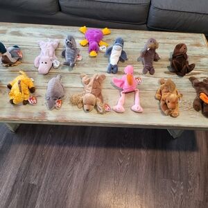 TY Beanie Babies Plush Toy Set - Multicolor